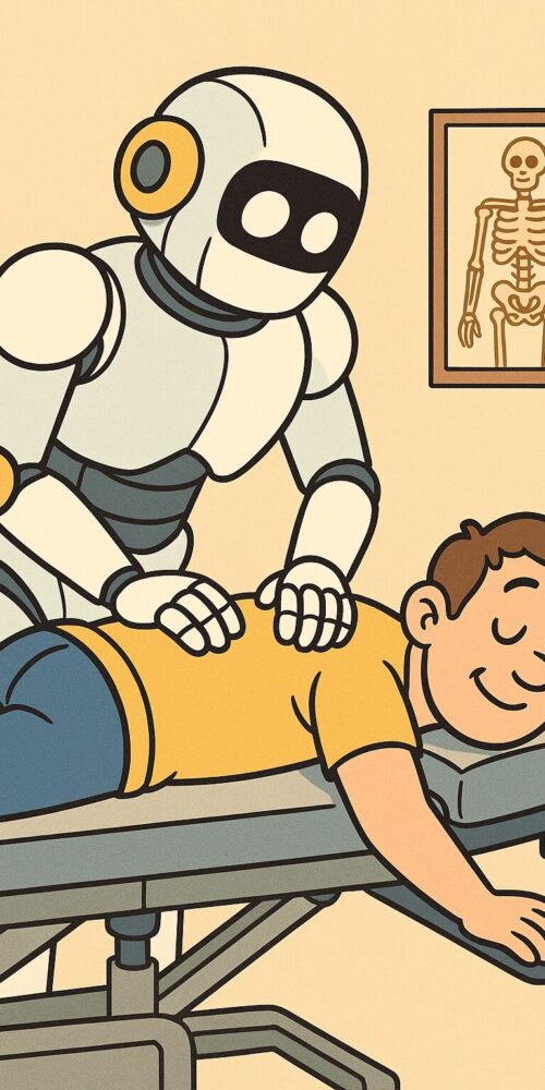 Robot Chiropractor in Action